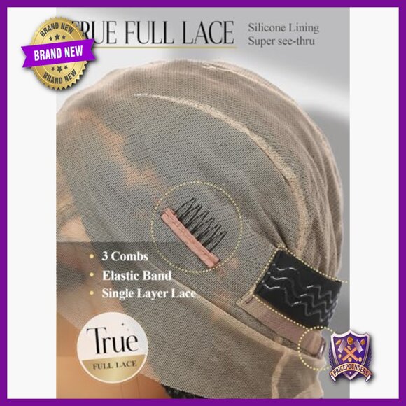 34 Inch Full Lace Braided Wig Knotless Square Part Synthetic Hair main image 6